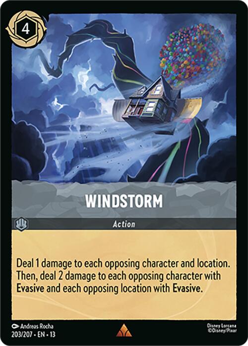 Windstorm (203/207) [Attack of the Vine!] | Shuffle n Cut Hobbies & Games