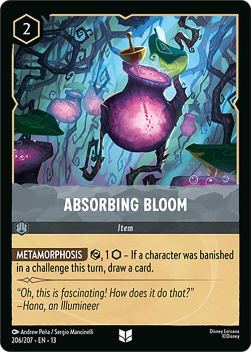 Absorbing Bloom (206/207) [Attack of the Vine!] | Shuffle n Cut Hobbies & Games