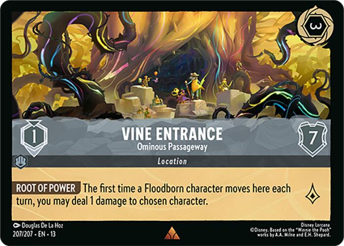 Vine Entrance - Ominous Passageway (207/207) [Attack of the Vine!] | Shuffle n Cut Hobbies & Games