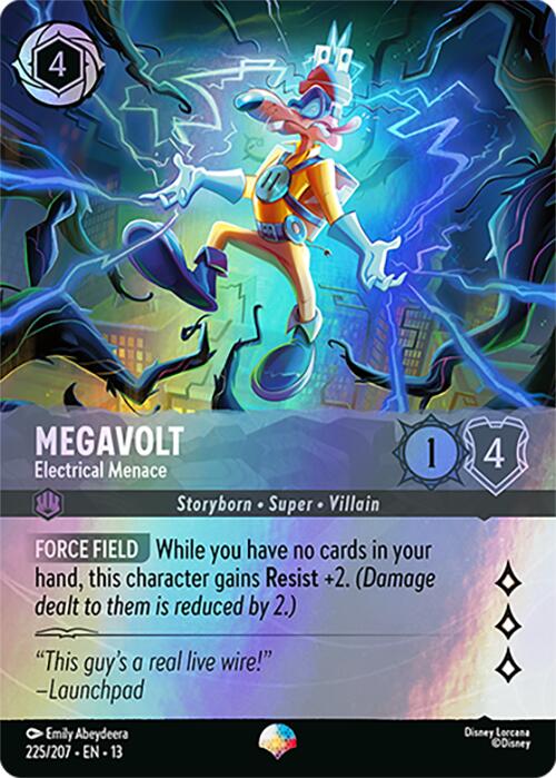 Megavolt - Electrical Menace (Epic) (225/204) [Attack of the Vine!] | Shuffle n Cut Hobbies & Games