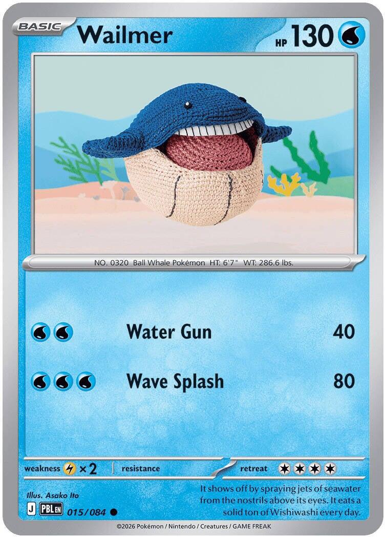 Wailmer (015/084) [Mega Evolution: Pitch Black] | Shuffle n Cut Hobbies & Games