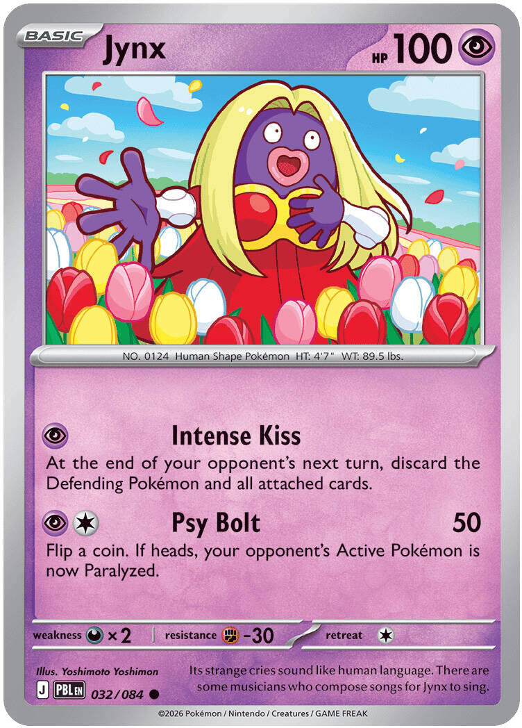 Jynx (032/084) [Mega Evolution: Pitch Black] | Shuffle n Cut Hobbies & Games