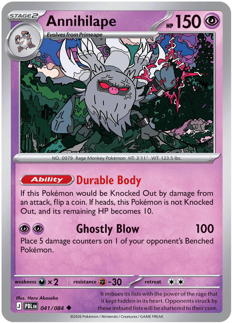 Annihilape (041/084) [Mega Evolution: Pitch Black] | Shuffle n Cut Hobbies & Games