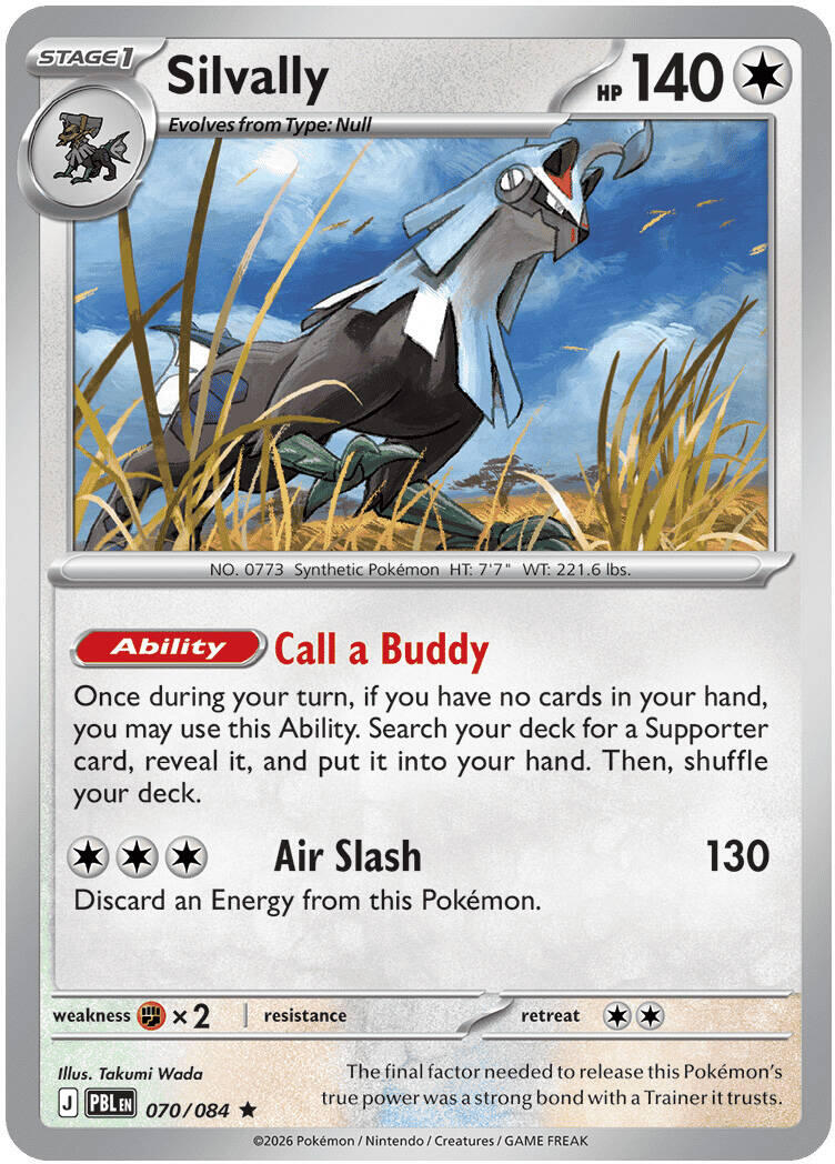 Silvally (070/084) [Mega Evolution: Pitch Black] | Shuffle n Cut Hobbies & Games