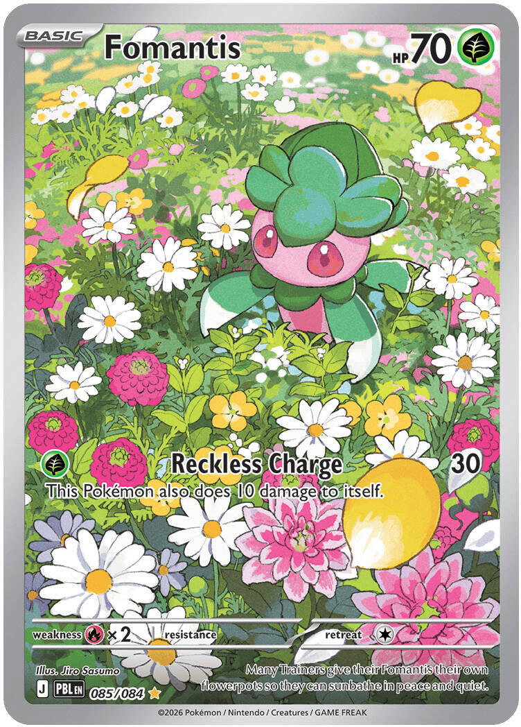 Fomantis (085/084) [Mega Evolution: Pitch Black] | Shuffle n Cut Hobbies & Games