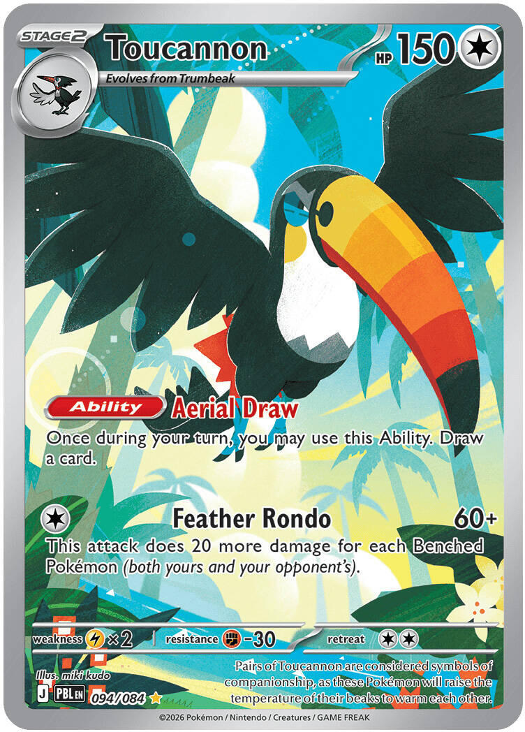 Toucannon (094/084) [Mega Evolution: Pitch Black] | Shuffle n Cut Hobbies & Games