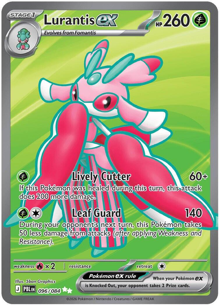 Lurantis ex (096/084) [Mega Evolution: Pitch Black] | Shuffle n Cut Hobbies & Games