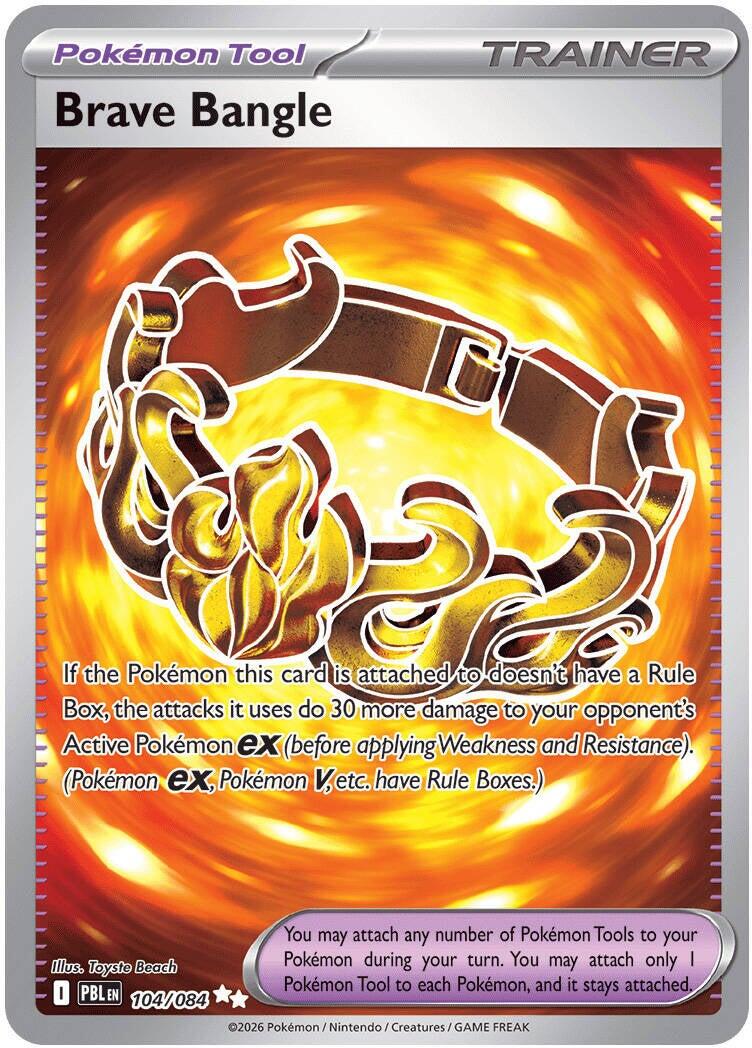 Brave Bangle (104/084) [Mega Evolution: Pitch Black] | Shuffle n Cut Hobbies & Games