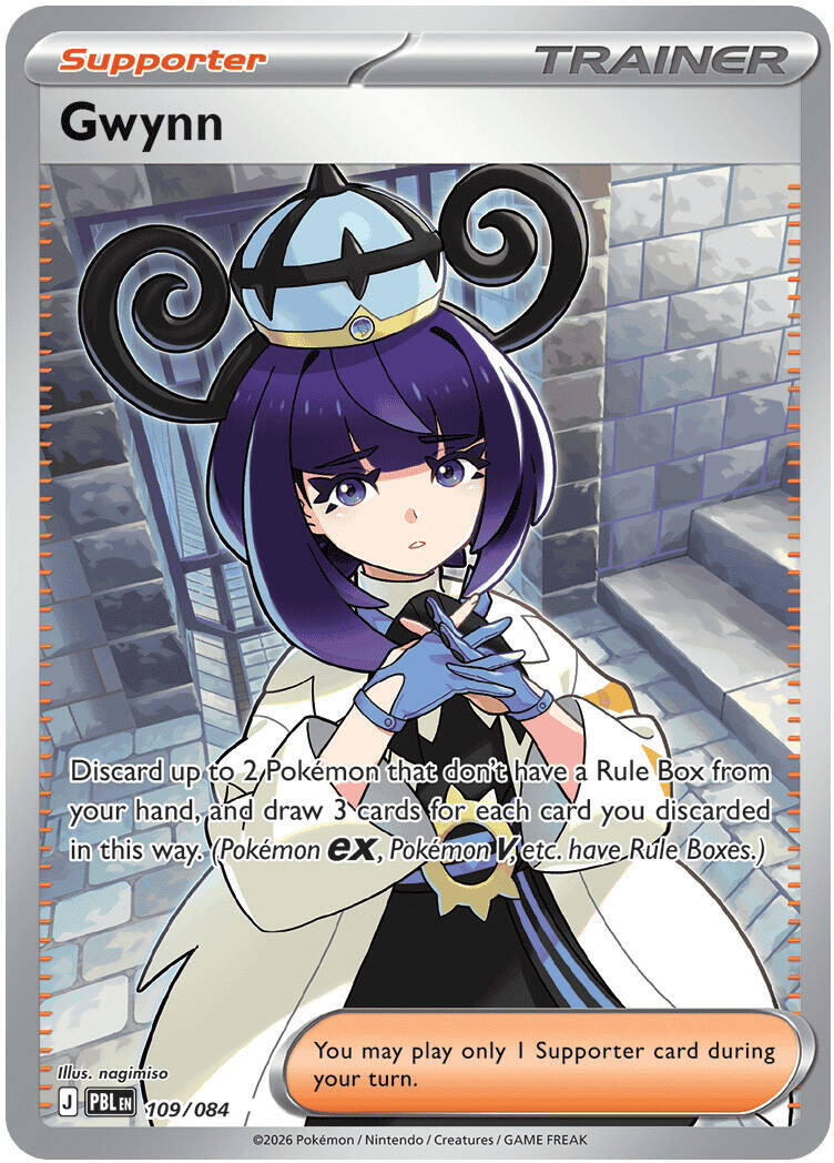 Gwynn (109/084) [Mega Evolution: Pitch Black] | Shuffle n Cut Hobbies & Games