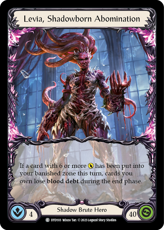 Levia, Shadowborn Abomination [DTD103] (Dusk Till Dawn) | Shuffle n Cut Hobbies & Games