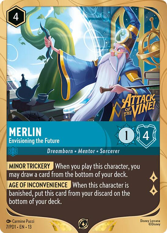 Merlin - Envisioning the Future (7) [Promo Cards] | Shuffle n Cut Hobbies & Games