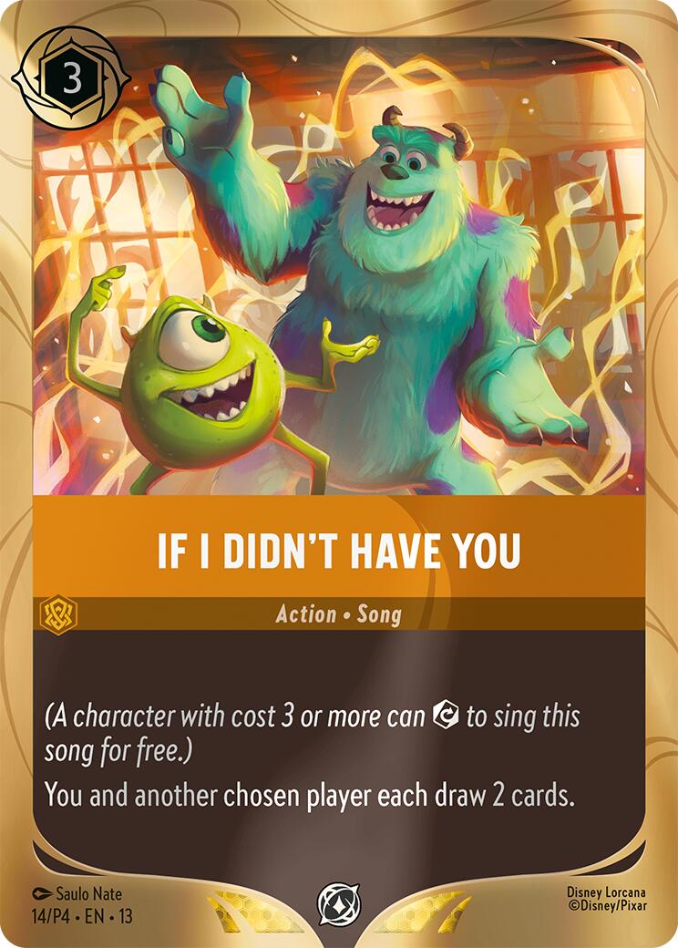 If I Didn't Have You (14) [Promo Cards] | Shuffle n Cut Hobbies & Games