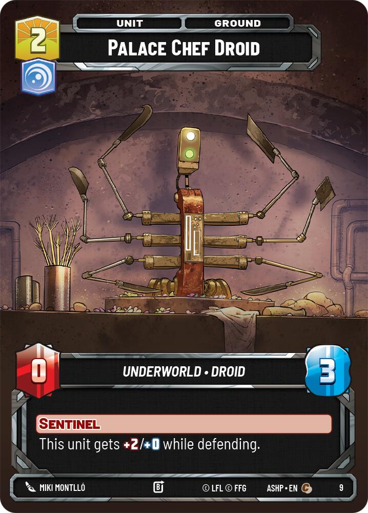 Palace Chef Droid (9) (9) [Ashes of the Empire Weekly Play Promos] | Shuffle n Cut Hobbies & Games