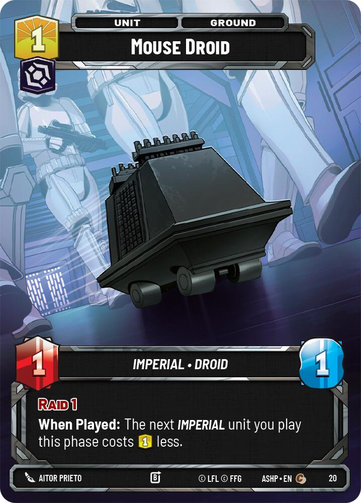 Mouse Droid (20) (20) [Ashes of the Empire Weekly Play Promos] | Shuffle n Cut Hobbies & Games