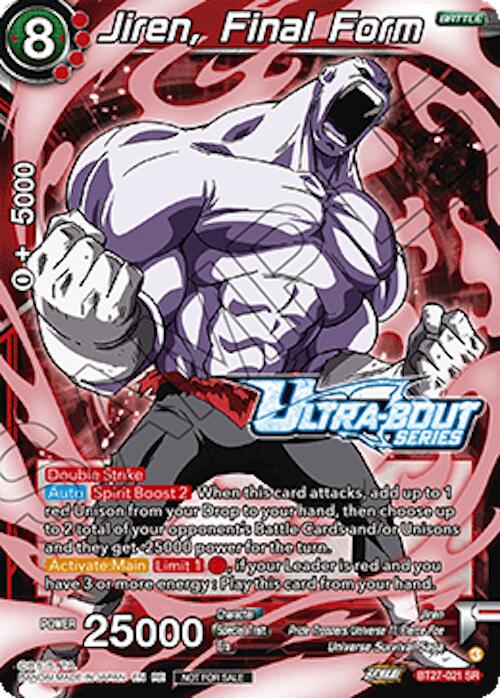 Jiren, Final Form (Event Pack 19) (BT27-021) [Tournament Promotion Cards] | Shuffle n Cut Hobbies & Games