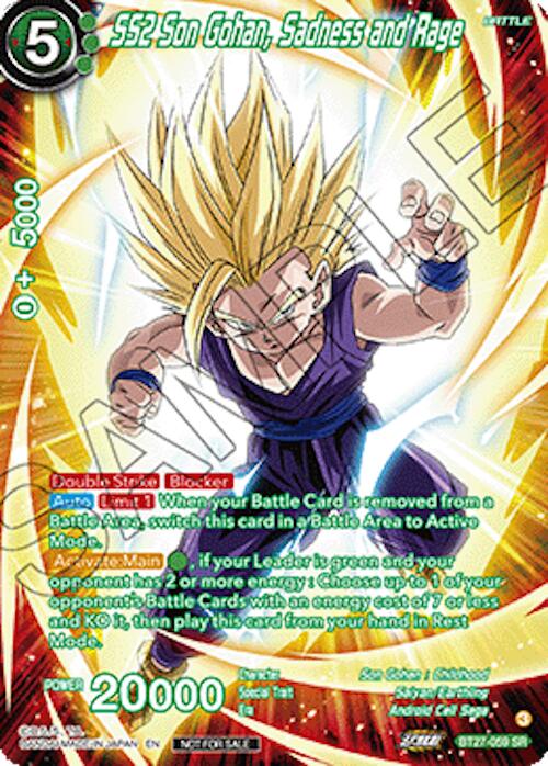 SS2 Son Gohan, Sadness and Rage (Premium Alt-Art Set 2026 Vol.2) (BT27-059) [Tournament Promotion Cards] | Shuffle n Cut Hobbies & Games