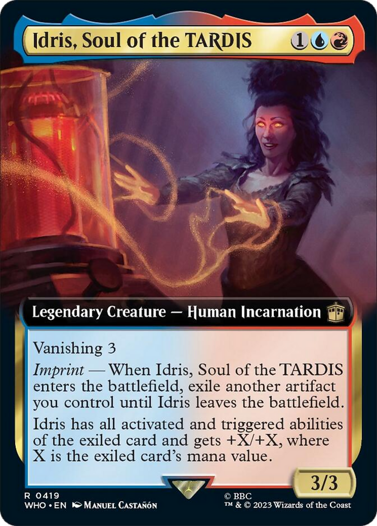 Idris, Soul of the TARDIS (Extended Art) [Doctor Who] | Shuffle n Cut Hobbies & Games