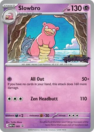 Slowbro (083) (Pitch Black Stamped) [Mega Evolution Promo] | Shuffle n Cut Hobbies & Games