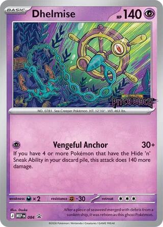 Dhelmise (084) [Mega Evolution Promo] | Shuffle n Cut Hobbies & Games