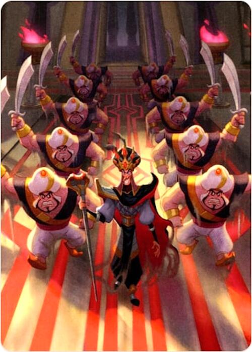 Reign of Jafar Puzzle Insert (Version 1 of 2) (Bottom Middle) [Reign of Jafar] | Shuffle n Cut Hobbies & Games