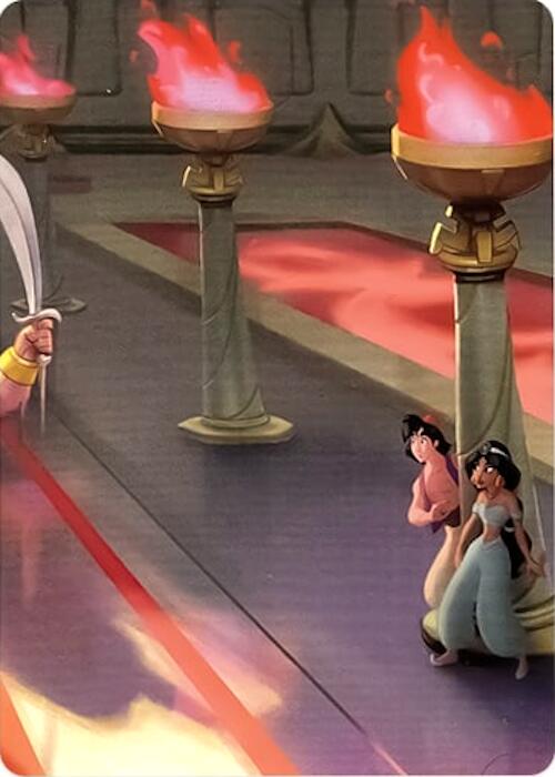 Reign of Jafar Puzzle Insert (Version 1 of 2) (Bottom Right) [Reign of Jafar] | Shuffle n Cut Hobbies & Games