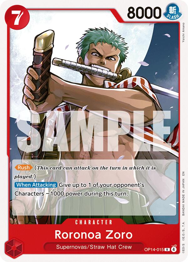 Roronoa Zoro [Starter Deck: RED Monkey.D.Luffy] | Shuffle n Cut Hobbies & Games