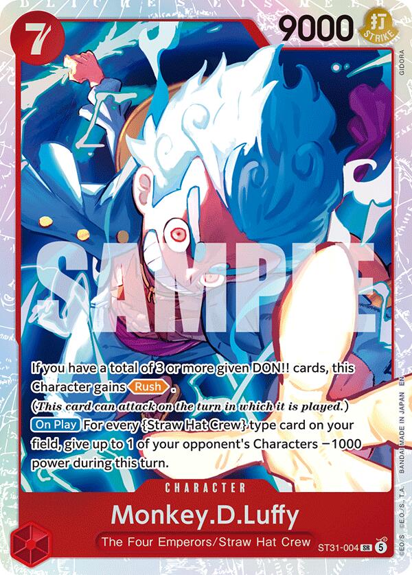 Monkey.D.Luffy [Starter Deck: RED Monkey.D.Luffy] | Shuffle n Cut Hobbies & Games