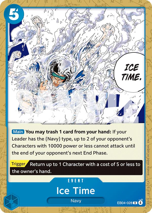 Ice Time [Starter Deck: BLUE Kuzan] | Shuffle n Cut Hobbies & Games