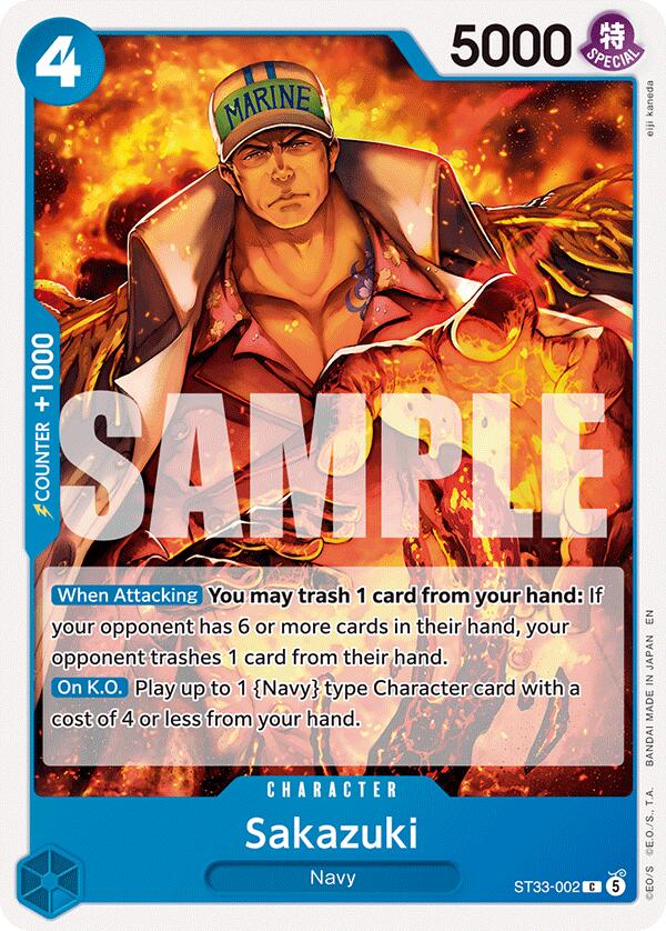 Sakazuki [Starter Deck: BLUE Kuzan] | Shuffle n Cut Hobbies & Games