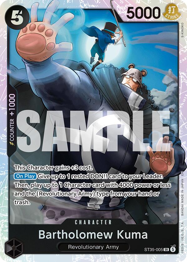 Bartholomew Kuma [One Piece Film: Red] | Shuffle n Cut Hobbies & Games