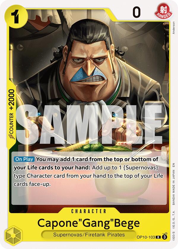 Capone"Gang"Bege [Starter Deck: 3D2Y] | Shuffle n Cut Hobbies & Games