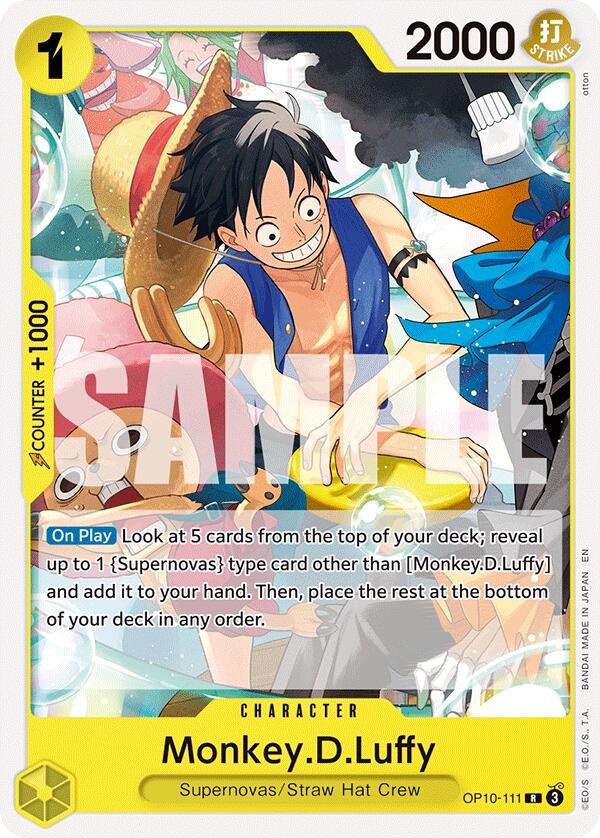 Monkey.D.Luffy [Starter Deck: 3D2Y] | Shuffle n Cut Hobbies & Games