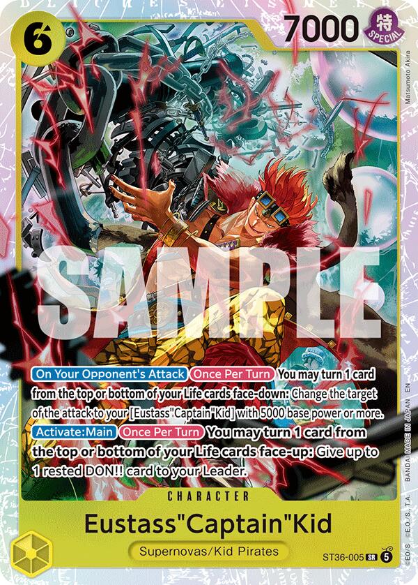 Eustass"Captain"Kid [Starter Deck: 3D2Y] | Shuffle n Cut Hobbies & Games