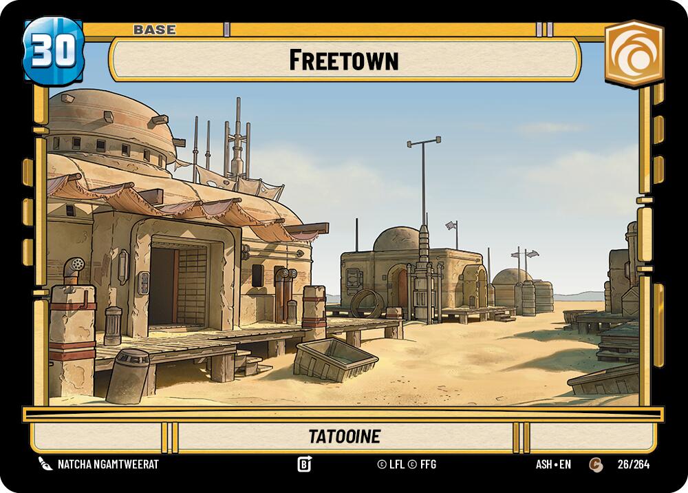 Freetown // Mandalorian (26/264 // T01) (26/264 // T01) [Ashes of the Empire] | Shuffle n Cut Hobbies & Games