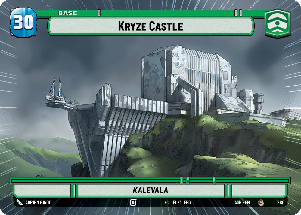 Kryze Castle // Mandalorian (286 // t04) (Hyperspace) (286 // T04) [Ashes of the Empire] | Shuffle n Cut Hobbies & Games