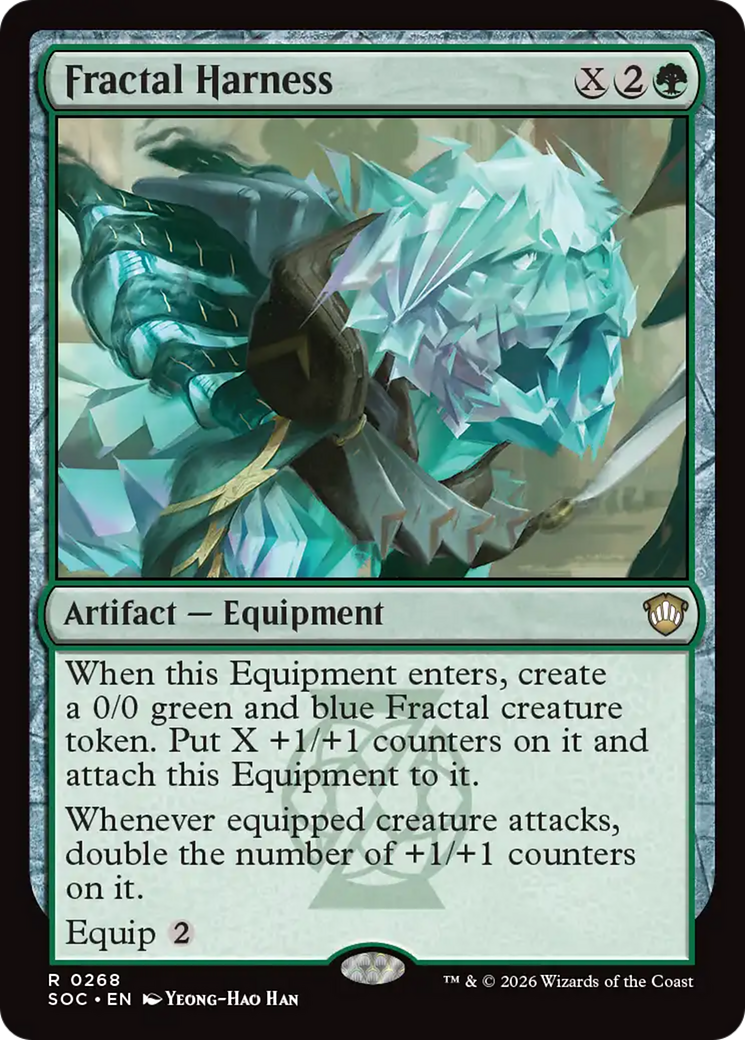 Fractal Harness [Secrets of Strixhaven Commander]