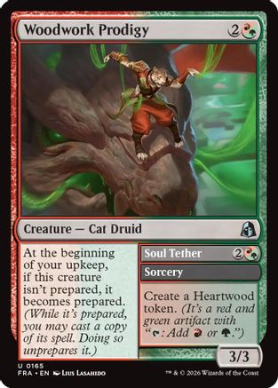Woodwork Prodigy (FRA-165) [Reality Fracture] Foil | Shuffle n Cut Hobbies & Games