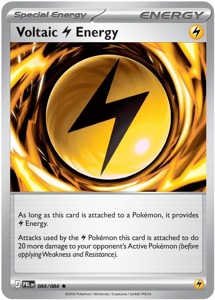 Voltaic Lightning Energy (084/084) (Deck Exclusive) [Mega Evolution: Pitch Black] | Shuffle n Cut Hobbies & Games