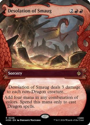 Desolation of Smaug (Showcase) [The Hobbit] | Shuffle n Cut Hobbies & Games