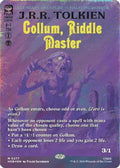 Gollum, Riddle Master (Borderless) (Surge Foil) [The Hobbit]