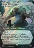 Sting, Bilbo's Sword (Showcase) (Surge Foil) [The Hobbit]