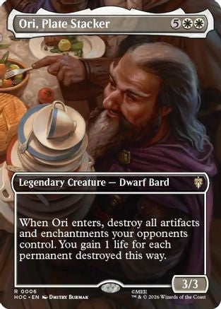 Ori, Plate Stacker (Borderless) [The Hobbit: Eternal-Legal] | Shuffle n Cut Hobbies & Games