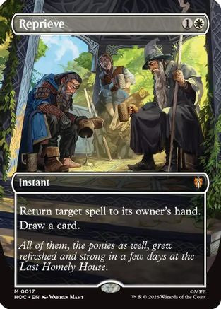 Reprieve (Borderless) [The Hobbit: Eternal-Legal] | Shuffle n Cut Hobbies & Games