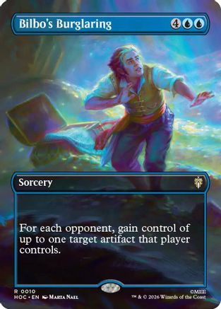 Bilbo's Burglaring (Borderless) [The Hobbit: Eternal-Legal] | Shuffle n Cut Hobbies & Games