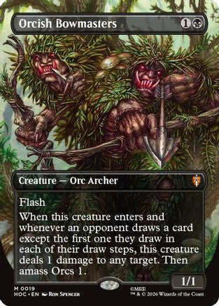 Orcish Bowmasters (Borderless) [The Hobbit: Eternal-Legal] | Shuffle n Cut Hobbies & Games