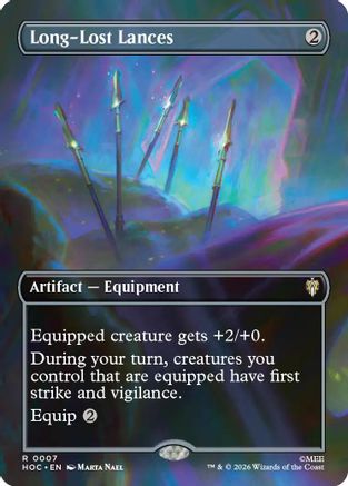 Long-Lost Lances (Borderless) [The Hobbit: Eternal-Legal] | Shuffle n Cut Hobbies & Games