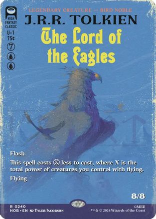 The Lord of the Eagles (Borderless) [The Hobbit] | Shuffle n Cut Hobbies & Games