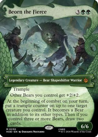 Beorn the Fierce (Showcase) [The Hobbit] | Shuffle n Cut Hobbies & Games