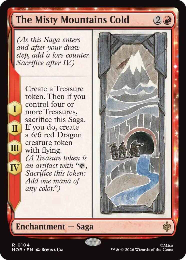 The Misty Mountain Cold [The Hobbit] | Shuffle n Cut Hobbies & Games