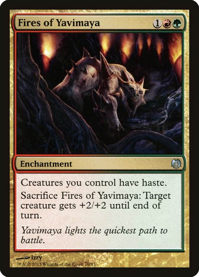 Fires of Yavimaya [Duel Decks: Heroes vs. Monsters] | Shuffle n Cut Hobbies & Games